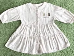 doudou bear ピンクワンピース　80cm