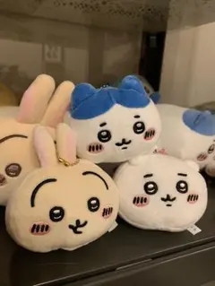 ちいかわ　ぬいぐるみ ストラップ　ちいかわ　ハチワレ　ウサギ