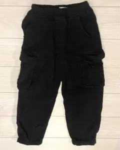 ZARA ザラ　140cm カーゴパンツ　ブラック　黒　デニム