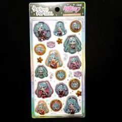 初音ミク　うるちゅるポップシール　立体シール　かため　新品　未開封