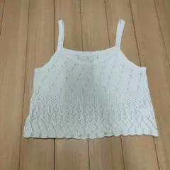 OLIVE des OLIVE ビスチェ ニット ベージュ
