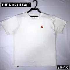 【THE NORTH FACE】ノースフェイス スモールボックスロゴ白TシャツM