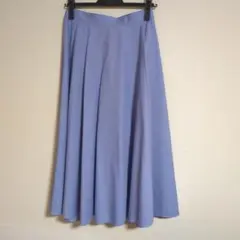 【新品】INDIVI 水色 フレアスカート　36
