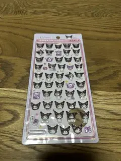 ハ*売様 ［正規品］ボンボンドロップシールミニ　クロミ　サンリオ