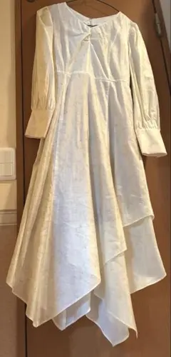 【SALE‼️】LAGUNAMOONマーブル柄アシンメトリーワンピース