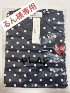 XS PLAY COMME DES GARÇONS ポルカドット長袖TシャツXS - メルカリ