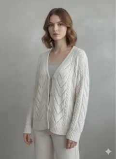 ジェラピケ　カーディガン