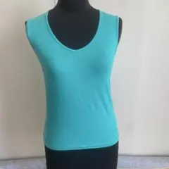レディース タンクトップ ブルー系 S～M相当