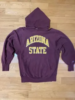 90S ARIZONA STATE リバース　フーディー