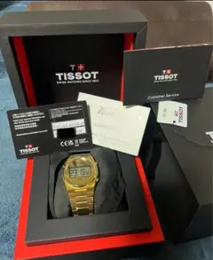 TISSOT PRX ゴールド デジタル腕時計のサムネイル