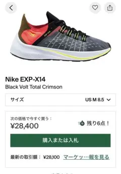 【お値下げご相談】NIKE EXP-X14