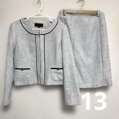 入学式エスプリミュールノーカラーセレモニースーツ13XL