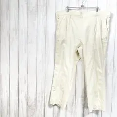 大きいサイズ〈5L〉ストレッチ テーパードパンツ/ウエストゴム 裏起毛 ポケット