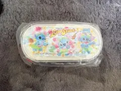 【新品未使用】スティッチ 2段お弁当箱(お箸付き)のサムネイル
