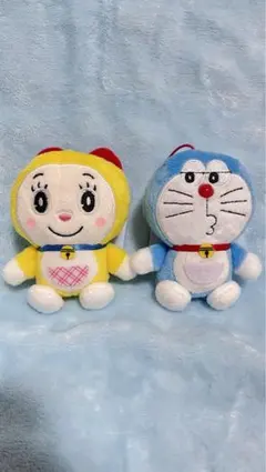 ROUND1限定 ドラえもん おすわりマスコット 2種セット