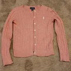Polo Ralph Lauren ピンク カーディガン S/P