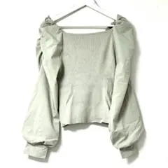 INGNI パフスリーブ ニット トップス