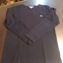 LACOSTE ネイビー 長袖カットソー US S