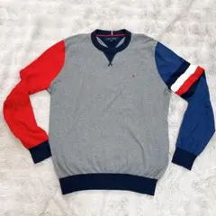 【新品タグ付き】TOMMY HILFIGER クルーネック ニット セーター L