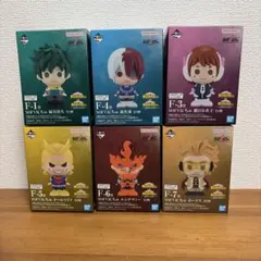 僕のヒーローアカデミア 一番くじ F賞 SOFVICちゅ　6種セット