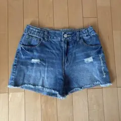 Lovetoxic ラブトキシック　デニムパンツ　ショートパンツ 半ズボン