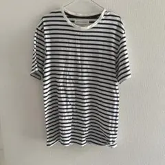 ZARA ザラ　メンズ　トップス　半袖ストライプTシャツ Mサイズ