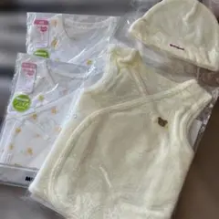 ミキハウス ベビー肌着セット 50-60cm