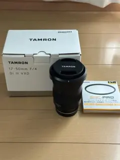 Tamron 17-50mm F4 Di iii VXD フィルター付きのサムネイル
