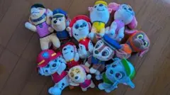 パウ・パトロール ぬいぐるみ 11体セット