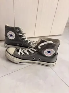 CONVERSE ALL STAR グレー ハイカットスニーカー24.5cm