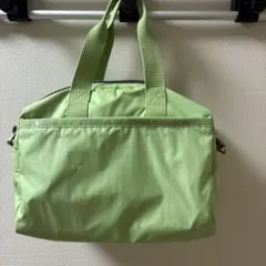 【LeSportsac】ライトグリーン 2WAYバッグ
