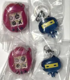 たまごっち　めじるしアクセサリー　シャカシャカチャーム　ござるっち