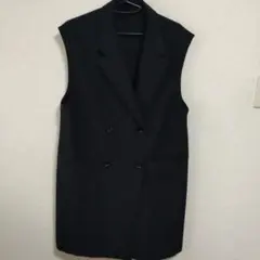 0♡様専用お取り置きＧＵブラック ダブルブレスト ベスト
