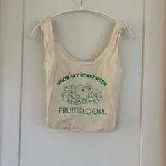 FRUIT OF THE LOOM エコバッグ クリーム色のサムネイル