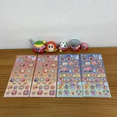 星のカービィ フィギュアとシールセット