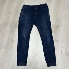 ✨美品✨monkey time/モンキータイム　デニム スキニー ジョガーパンツ