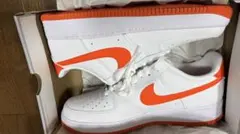 Nike Air Force 1 ホワイト/オレンジ 新品