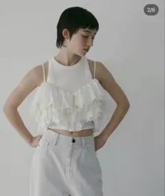SRREさま専用】yo BIOTOP fringe top - メルカリ