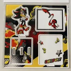 ソニックザヘッジホッグ ラウンドワン フォトメタルカード シャドウ