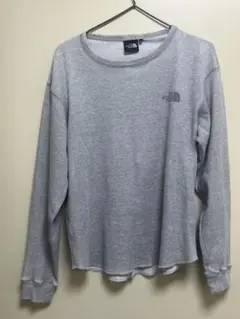 THE NORTH FACE カットソー 長袖 灰 Lサイズ