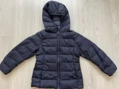 UNIQLO ユニクロ ダウンコート ネイビー キッズ 110