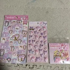 マイメロディ シール 3シートセット新品未使用