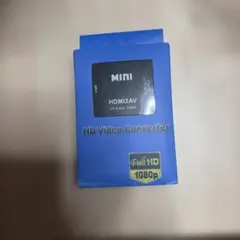 【新品】HDMI to AV HDビデオコンバーター 充電ケーブル付