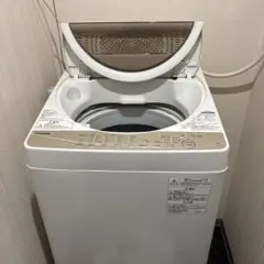 TOSHIBA 全自動洗濯機 AW-7G9(W) 7kg 本体 - メルカリ