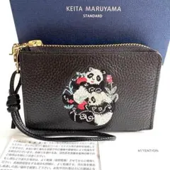 ✨新品✨箱付✨ケイタマルヤマ✨imuramm✨二つ折り財布✨パンダアート刺繍 ☆新品、専用箱付☆ケイタマルヤマ×imuramm二つ折り財布 パンダアート