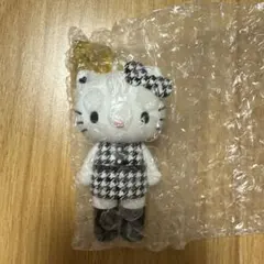 新品　ハローキティ展　シークレットマスコット　千鳥格子　キティちゃん