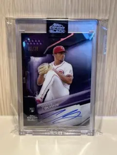 Topps Chrome Black Chase Burns 直筆サイン - メルカリ