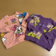 バースデイ　ディズニートレーナー　２点セット