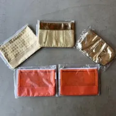 【DR.CI:Labo】ドクターシーラボ　未使用　ポーチ　5点セット　ゴールドのサムネイル