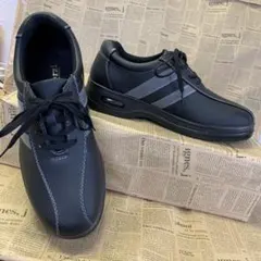 新品★24.5cm★男士★防潑水 輕量 人造革 商務鞋 103 黑